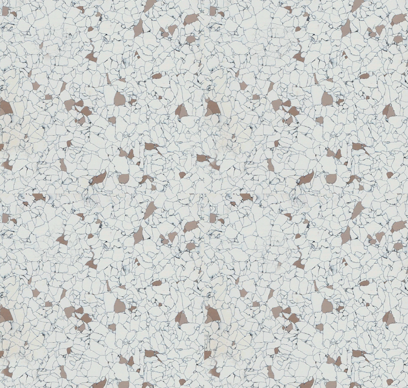 Flexco Delane Toasted Coconut SSV4D1S314 24" x 24" x 1/8" Solid Vinyl Tile
