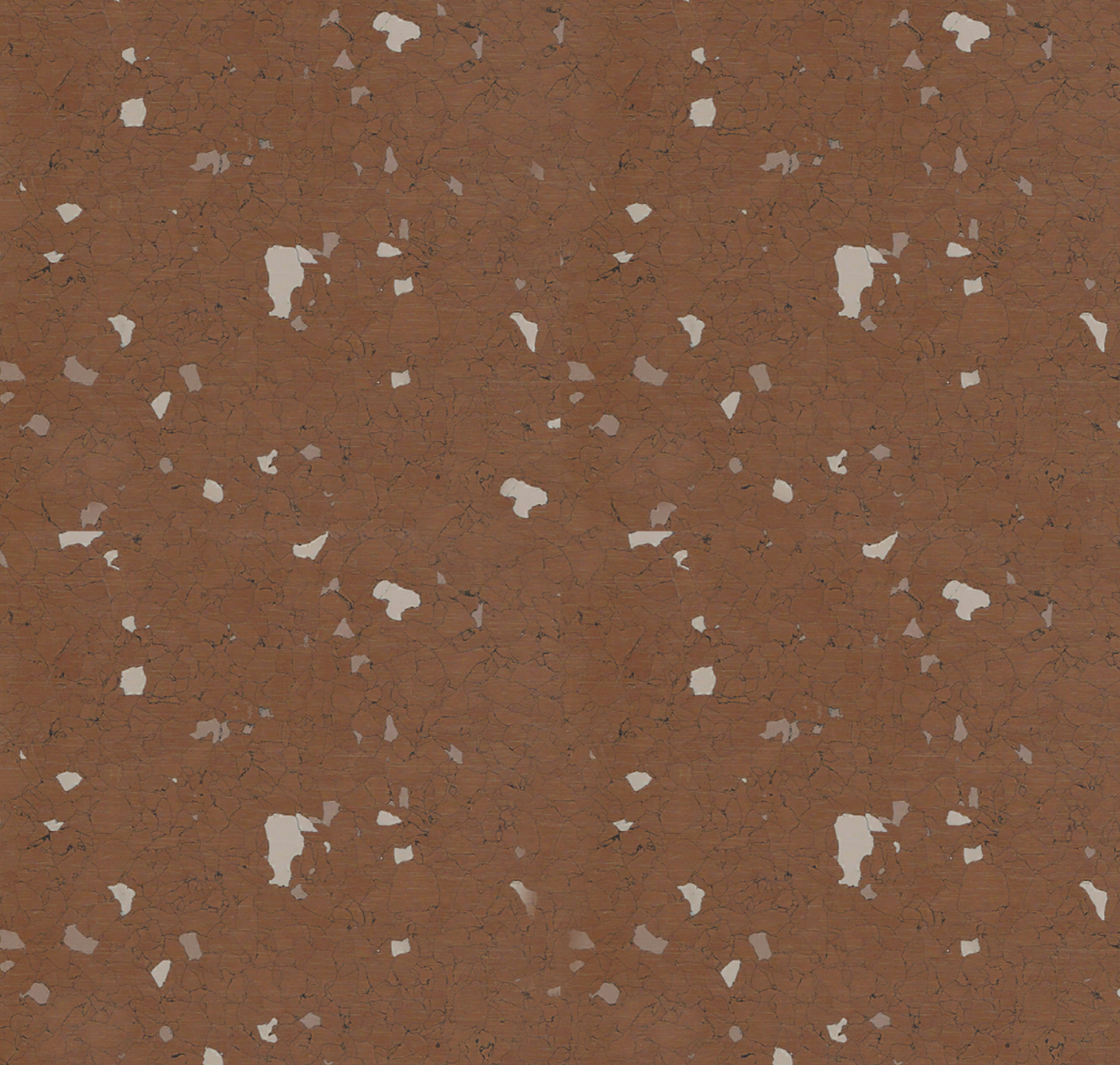 Flexco Delane Gingerbread SSVPD1S315 12" x 24" x 1/8" Solid Vinyl Tile