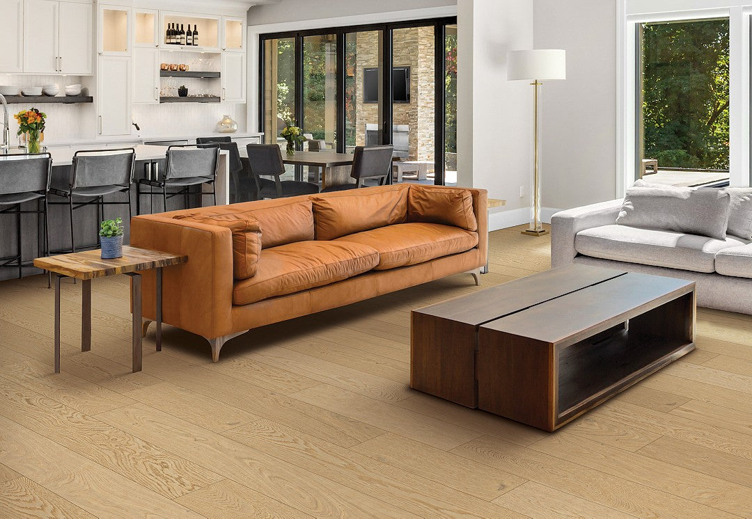 Mohawk TecWood Essentials Coral Shores 8.7 in Sandcastle Oak Hardwood WEK43-02 8.7 in X 87 in