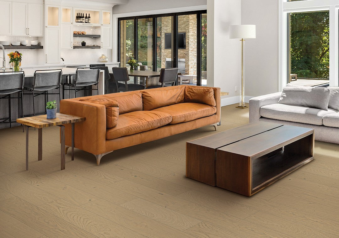 Mohawk TecWood Essentials Coral Shores 8.7 in Schooner Oak Hardwood WEK43-05 8.7 in X 87 in