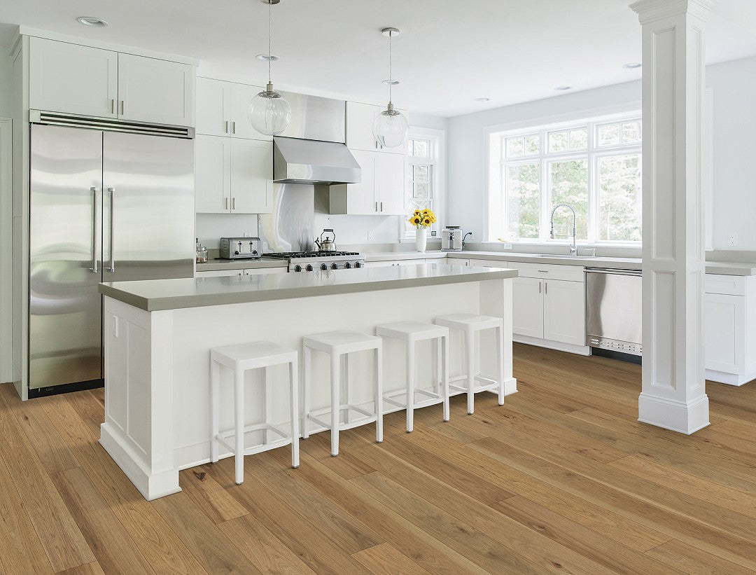Mohawk UltraWood Select Crosby Cove 7 in Oxhide Hickory Hardwood WED16-03 7 in X 81 in