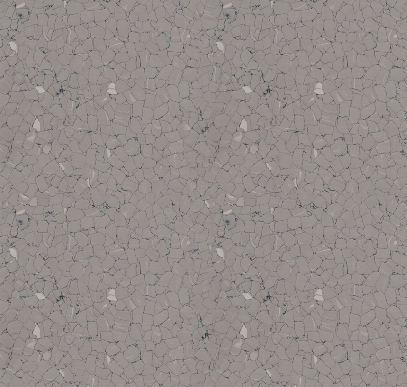 Flexco Delane Warm Gray APP4D1OA65 24" x 24" x 1/8" Solid Vinyl Tile