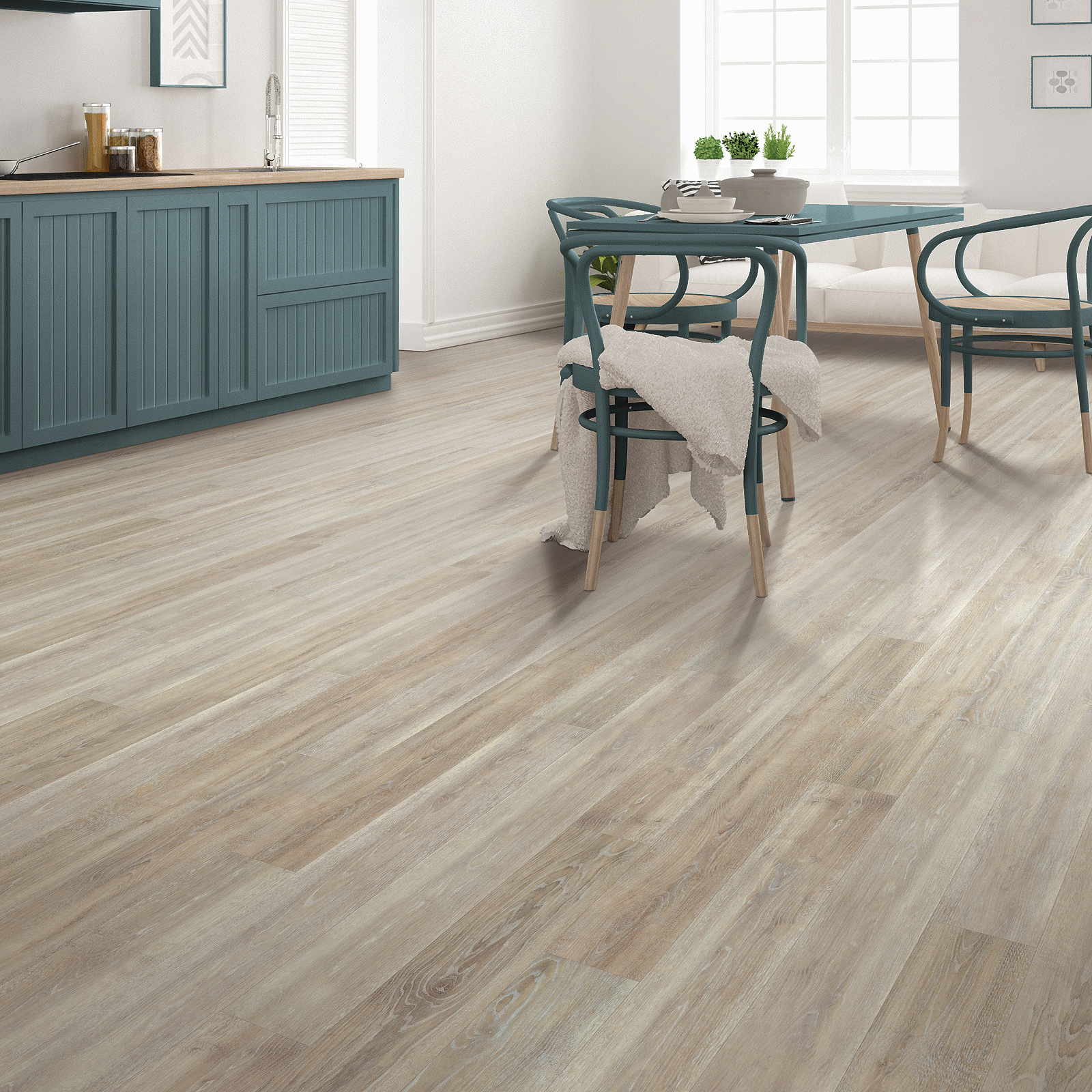 Mohawk SolidTech Select Founders Trace FTS21-922 Fossil Gray Vinyl Plank 7" X 48" x 6 mm (23.86 SF/Box)