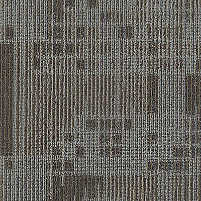 Aladdin Get Moving Set In Motion QAT43-948 Titanium 24" x 24" Carpet Tile (96 SF/Box)