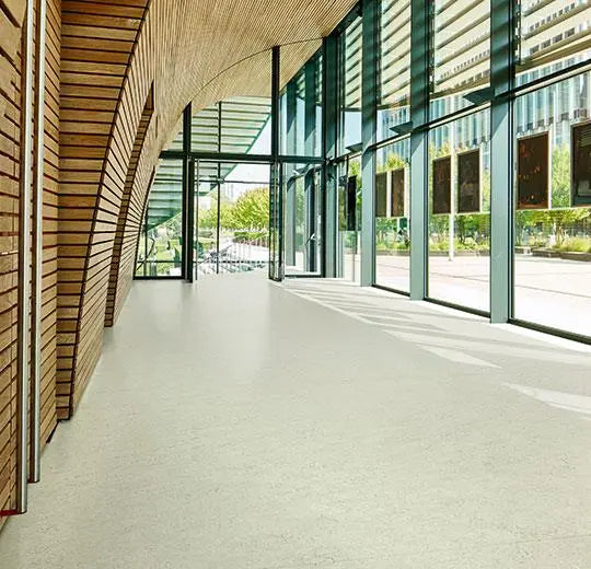 Forbo Marmoleum Marbled Fresco 3860-10773 Silver Shadow Linoleum Sheet Flooring (79" Width)
