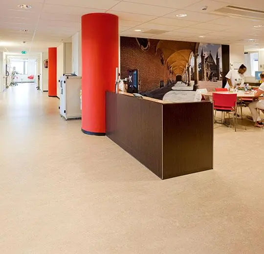Forbo Marmoleum Marbled Real 3120-9872 Rosato Linoleum Sheet Flooring (79" Width)