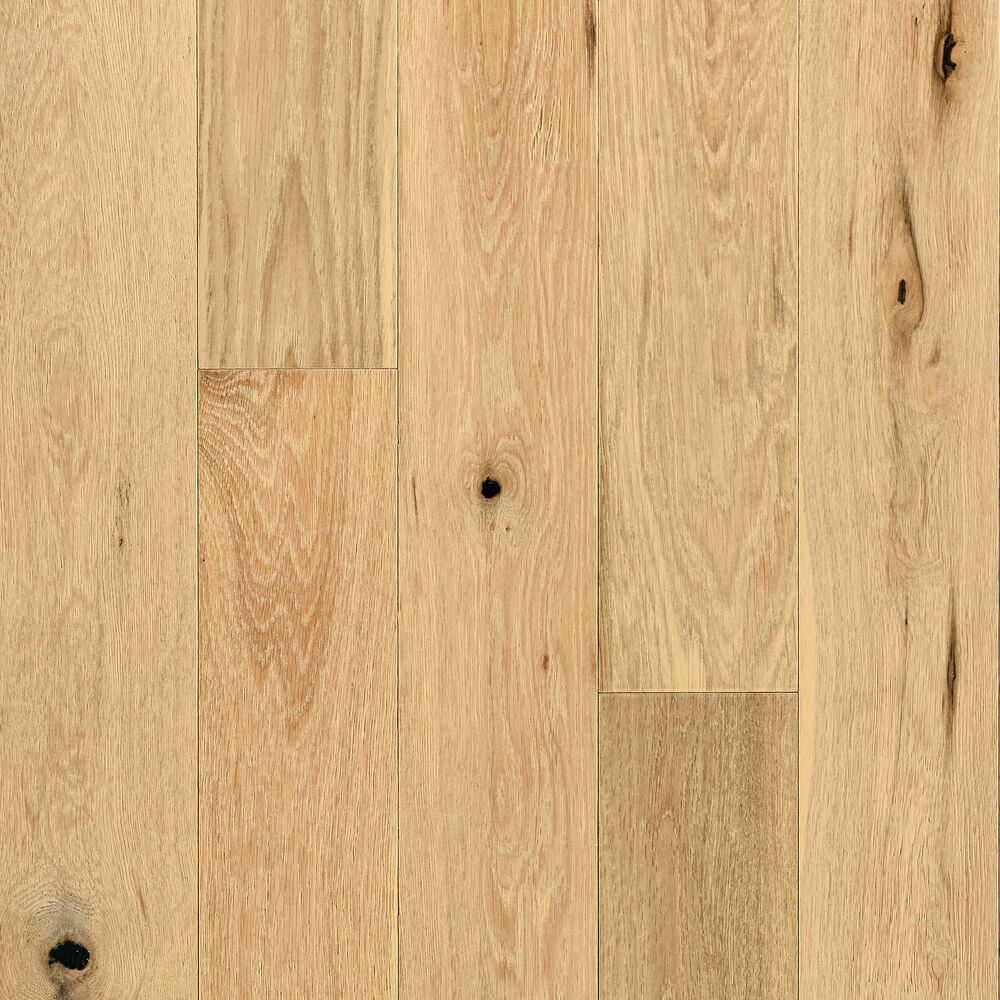 Bruce Brushed Impressions Bronze Collection BRBH53EK10W Quiet Perfection 5 inch x 15.7-48 inch White Oak Engineered Hardwood Flooring (26.58 SF/Box)