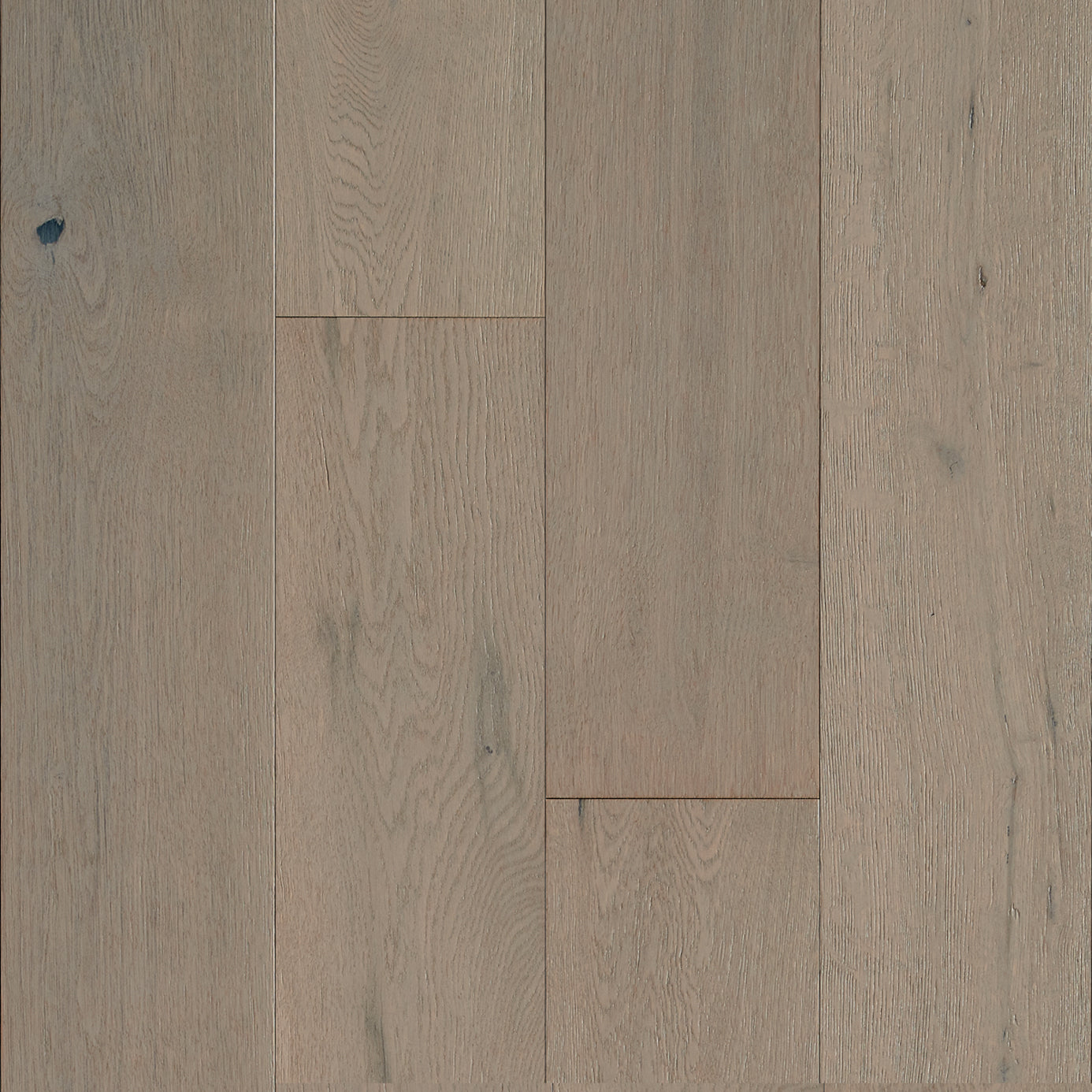 Bruce Engineered Hardwood Flooring White Oak Brushed Impressions Breezy Gray 6 1/2" BRBH63EK52W