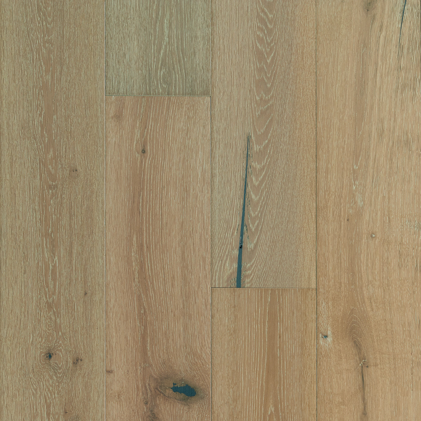 Bruce Engineered Hardwood Flooring White Oak Brushed Impressions Lighthouse Summer 7 1/2" BRBH75EK34W