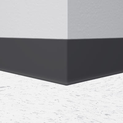 Mannington / Burke Rubber Wall Base Type TP BUR4GR103 Espresso 4" x 100' by 1/8 Cove (with Toe)