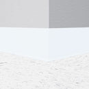Mannington / Burke Vinyl Wall Base Type TV BUR6CL168 Bluish White 6