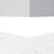 6" x 100' Roll / White / Cove (with Toe)