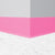 6" x 100' Roll / Neon Pink / Straight (Toeless)