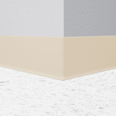 Mannington / Burke Rubber Wall Base Type TP BUR4GR508 Tweed 4" x 100' by 1/8 Cove (with Toe)