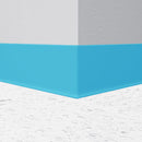 Mannington / Burke Rubber Wall Base Type TP BUR45GR711 Shallow Sea 4.5