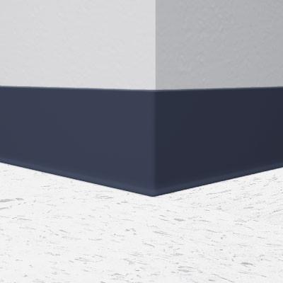Mannington / Burke Rubber Wall Base Type TP BUR6HR727 Thunder 6" x 100' by 1/8 Straight (Toeless)