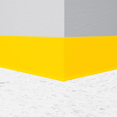 Mannington / Burke Rubber Wall Base Type TP BUR6GR820 Daffodil 6" x 100' by 1/8 Cove (with Toe)