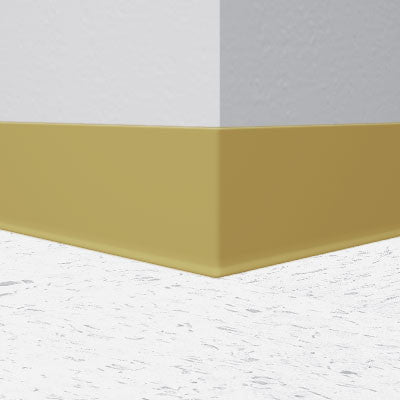 Mannington / Burke Rubber Wall Base Type TP BUR45GR860 Dark Bronze 4.5" x 100' by 1/8 Cove (with Toe)