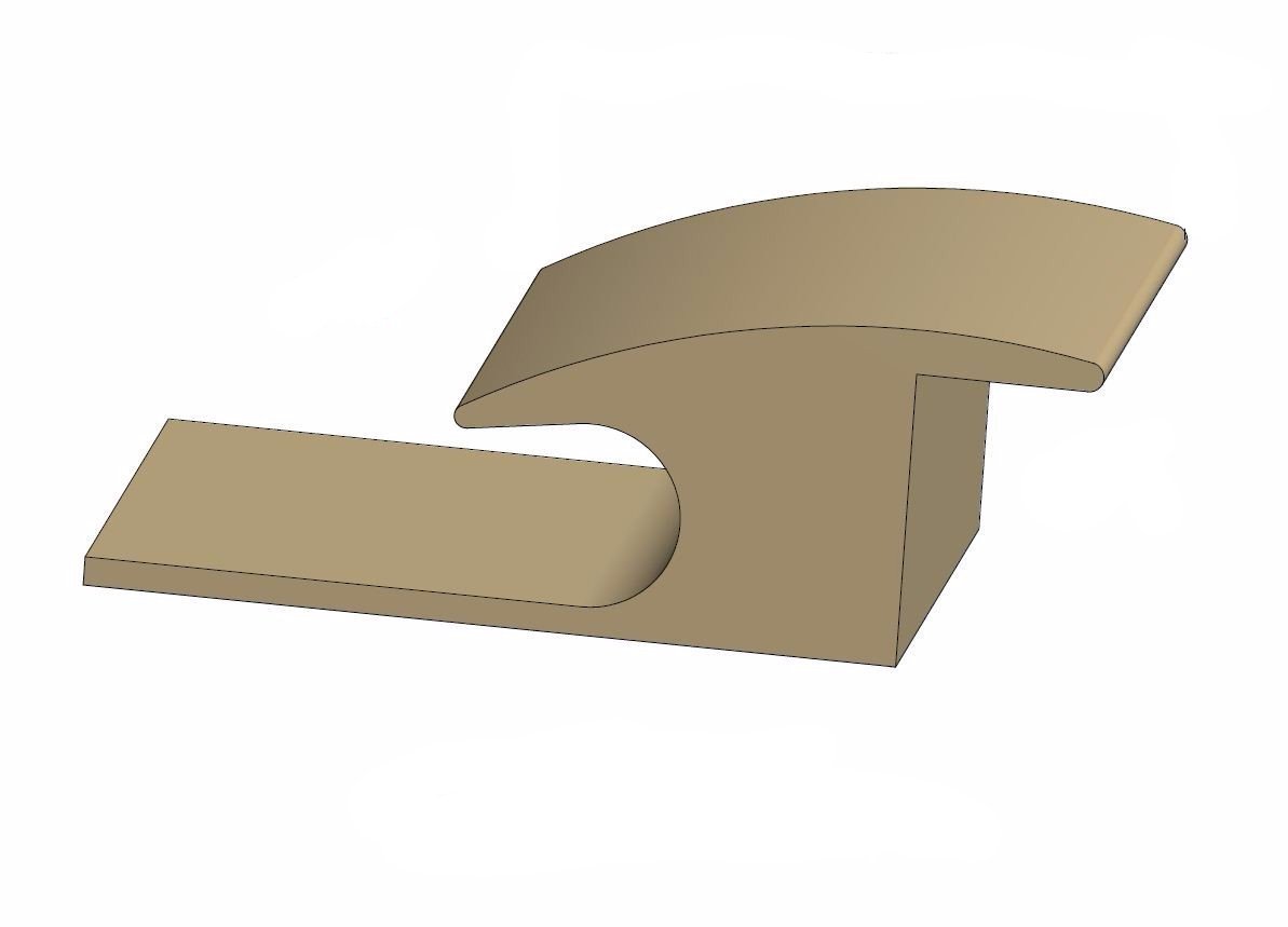 Tarkett / Johnsonite CWA-XX Adaptor 1/2" or 5/16" 120' LF/Box – product image showing size, style, and brand details.