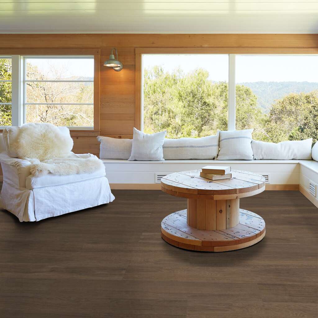 Shaw Pantheon HD+ Natural Bevel Cordovan 1051V-07233 7.04" x 48.03" Luxury Vinyl Plank (18.81 SF/Box)