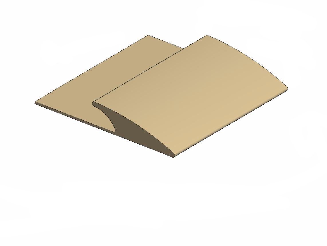 Tarkett / Johnsonite EG-XX-H Edge Guard 1/4" to 1-9/32" 240' LF/Box – product image showing size, style, and brand details.