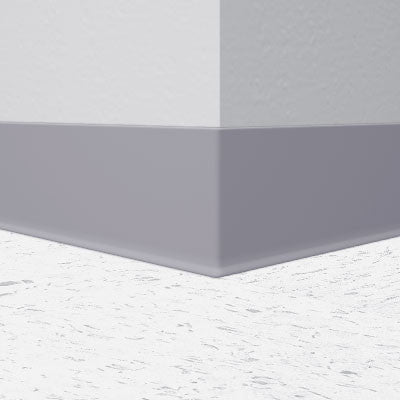 Flexco Base 2000 Wall Base 036 Gray 4.5" x 120' by 1/8" Cove (with Toe)