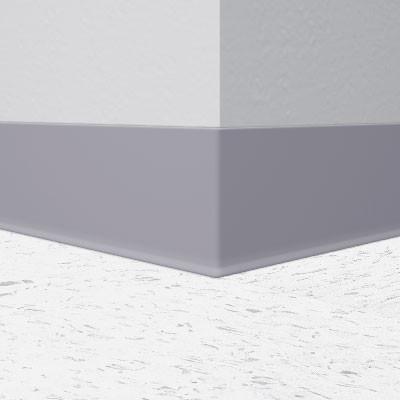 Flexco Vinyl Wall Base 036 Gray 4" x 120' Roll by 1/8" Straight (Toeless)