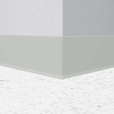 Flexco Wallflowers Wall Base 043 Fjord 4" x 4' Pieces (30 Pcs. / Box) by 1/8" Cove (with Toe)