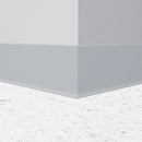 Flexco Base 2000 Wall Base 091 Titanium 6