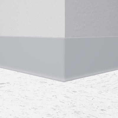 Flexco Base 2000 Wall Base 091 Titanium 6" x 120' by 1/8" Cove (with Toe)