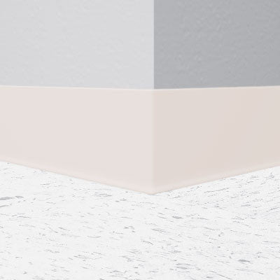 Flexco Base 2000 Wall Base 094 Buff 6" x 120' by 1/8" Cove (with Toe)