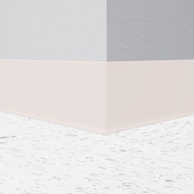 Flexco Base 2000 Wall Base 094 Buff 6" x 4' Pieces (30 Pcs. / Box) by 1/8" Straight (Toeless)