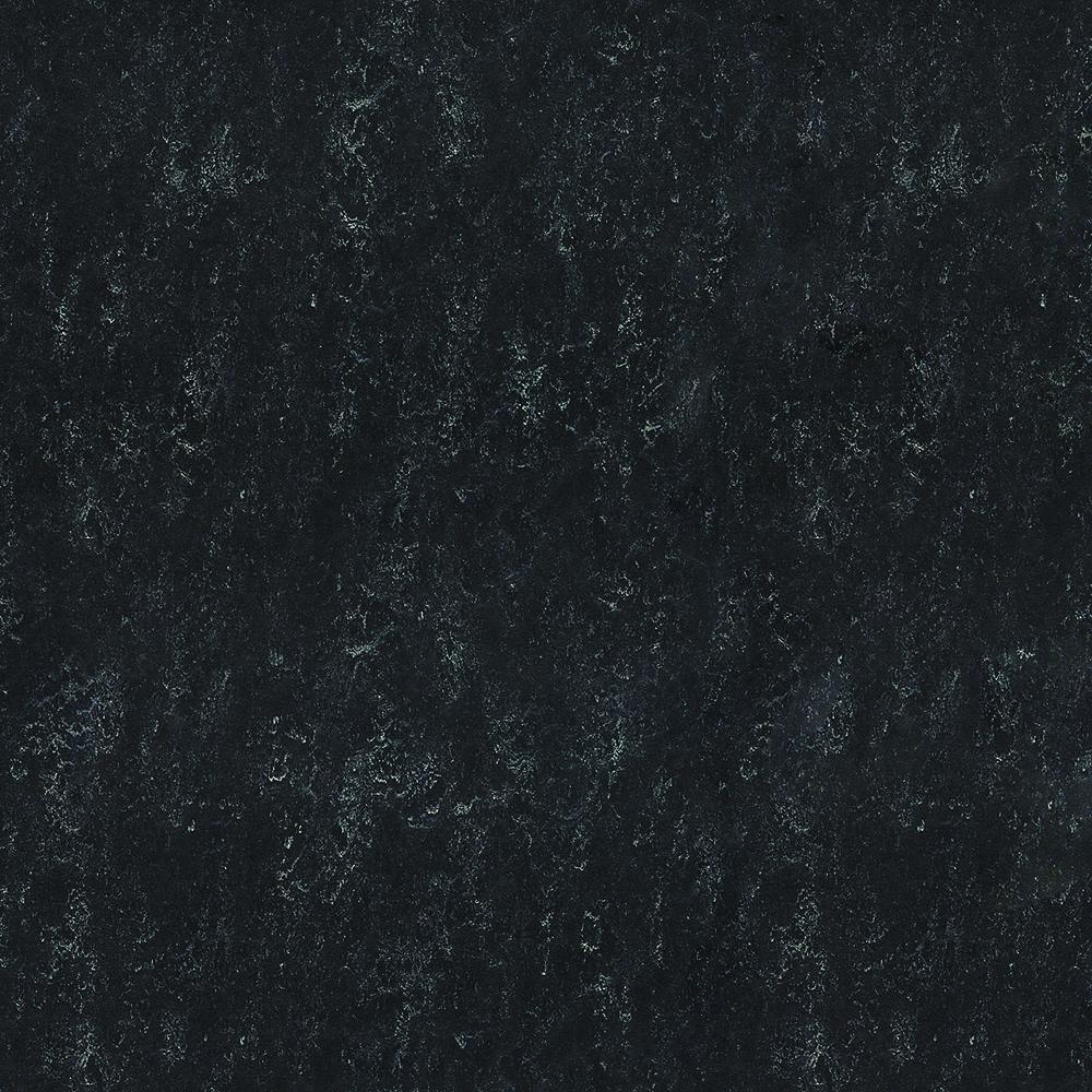 Forbo Black Marmoleum Click Cinch Loc Panel (Partial Piece - Sample)