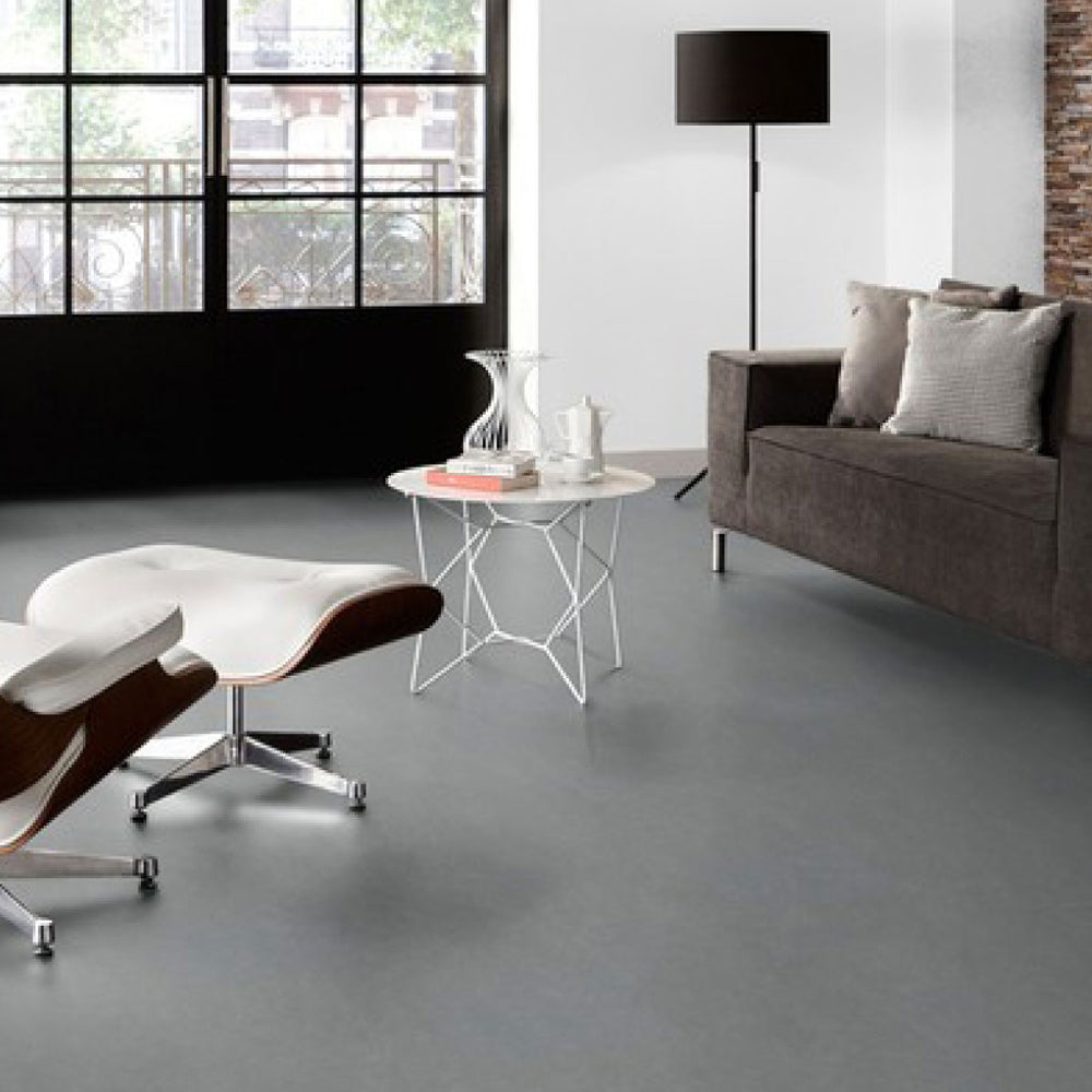 Forbo Marmoleum Click Cinch LOC Seal 333866 Eternity 12" x 12" Linoleum Tile Flooring (6.78 SF/Box)