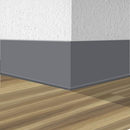 Shaw Rubber Wall Base 7255M-00086 Graphite 4.5