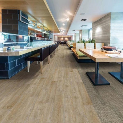 Next Floor Indestructible NF415004 LVT Ecru Oak 004 (Partial Piece - Sample)