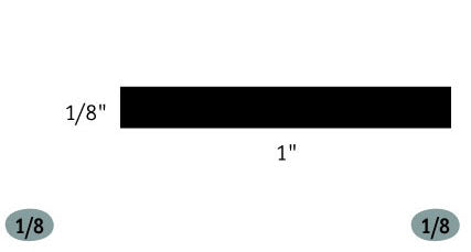 Tarkett / Johnsonite FS-XX-DW3 Feature Strip 1" to 1/8" 50' LF/Box (1 Roll)