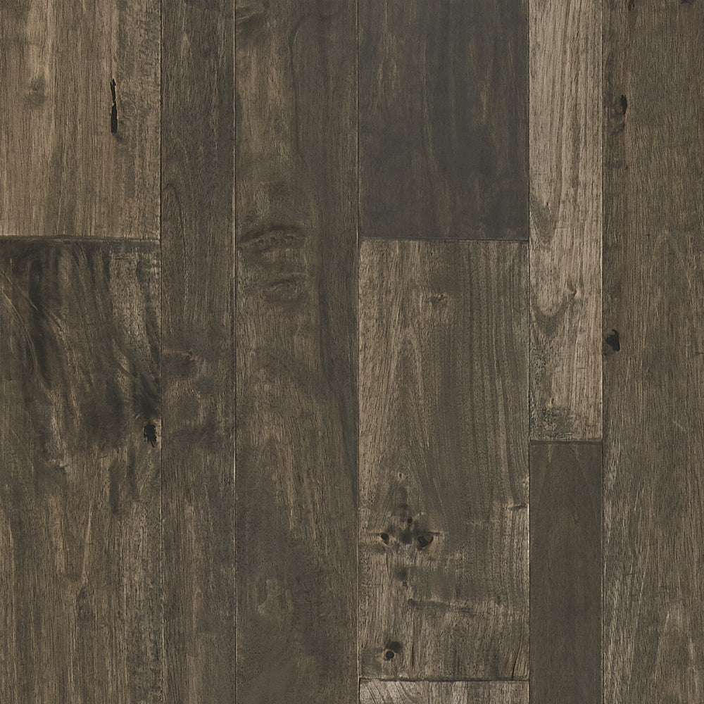 Mannington Hand Crafted Pacaya Mesquite PMQ07OBS1-276056 Obsidian 3", 5", 7" Wide With Varying Lengths Up to 84” (35 SF/Box)
