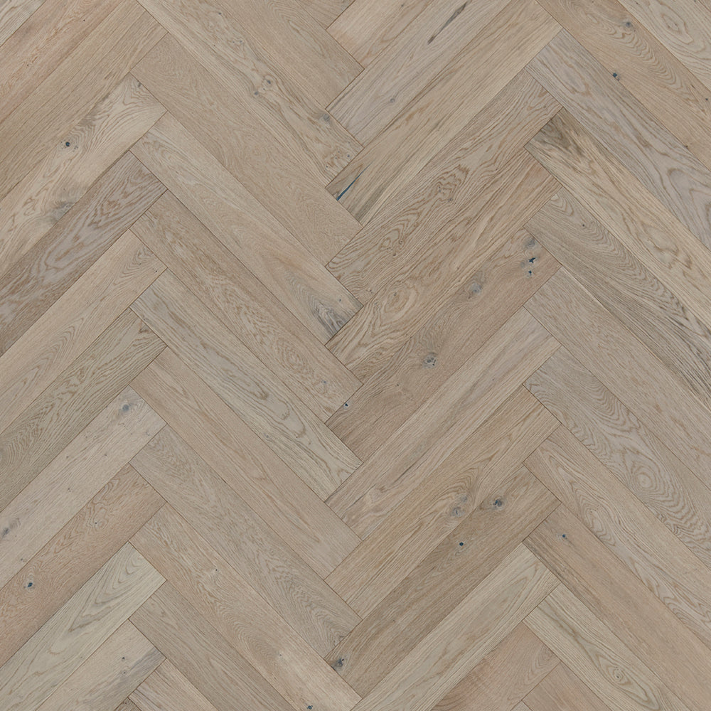 Mannington Latitude Park City Herringbone Wintry 7.5" x 37.5”