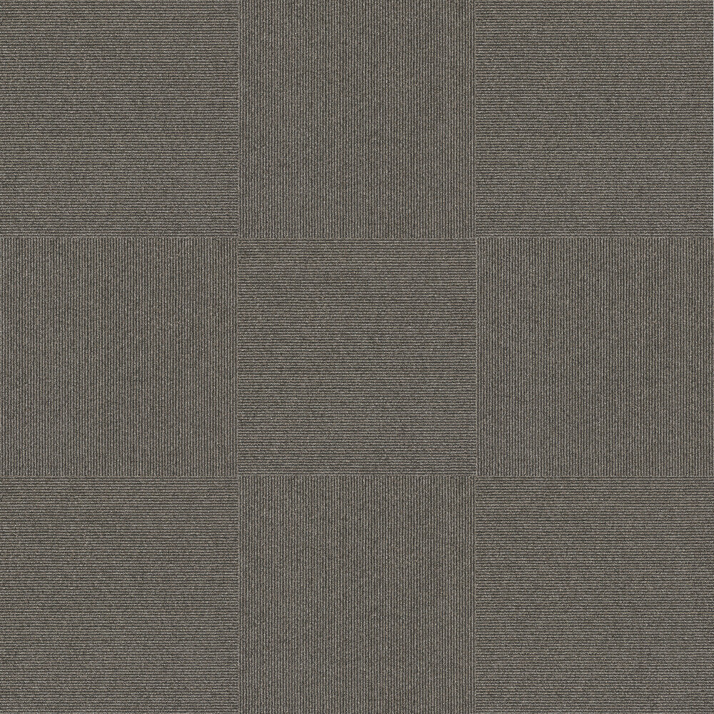 Next Floor Carpet Tile Pinstripe 877002 Sequoia 19.7" x 19.7" (54 SF/Box)