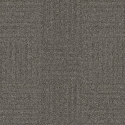 Next Floor Carpet Tile Pinstripe 877002 Sequoia 19.7" x 19.7" (54 SF/Box)