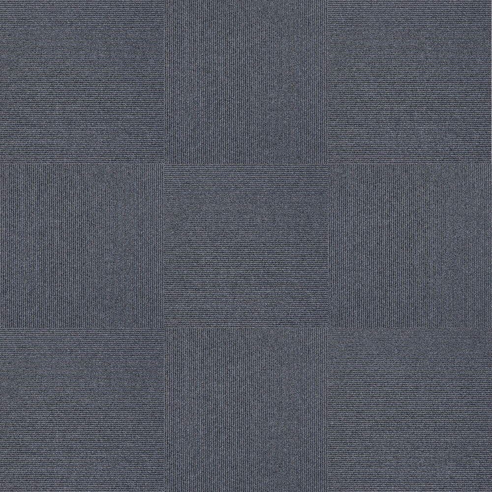 Next Floor Carpet Tile Pinstripe 877014 Pacific 19.7" x 19.7" (54 SF/Box)