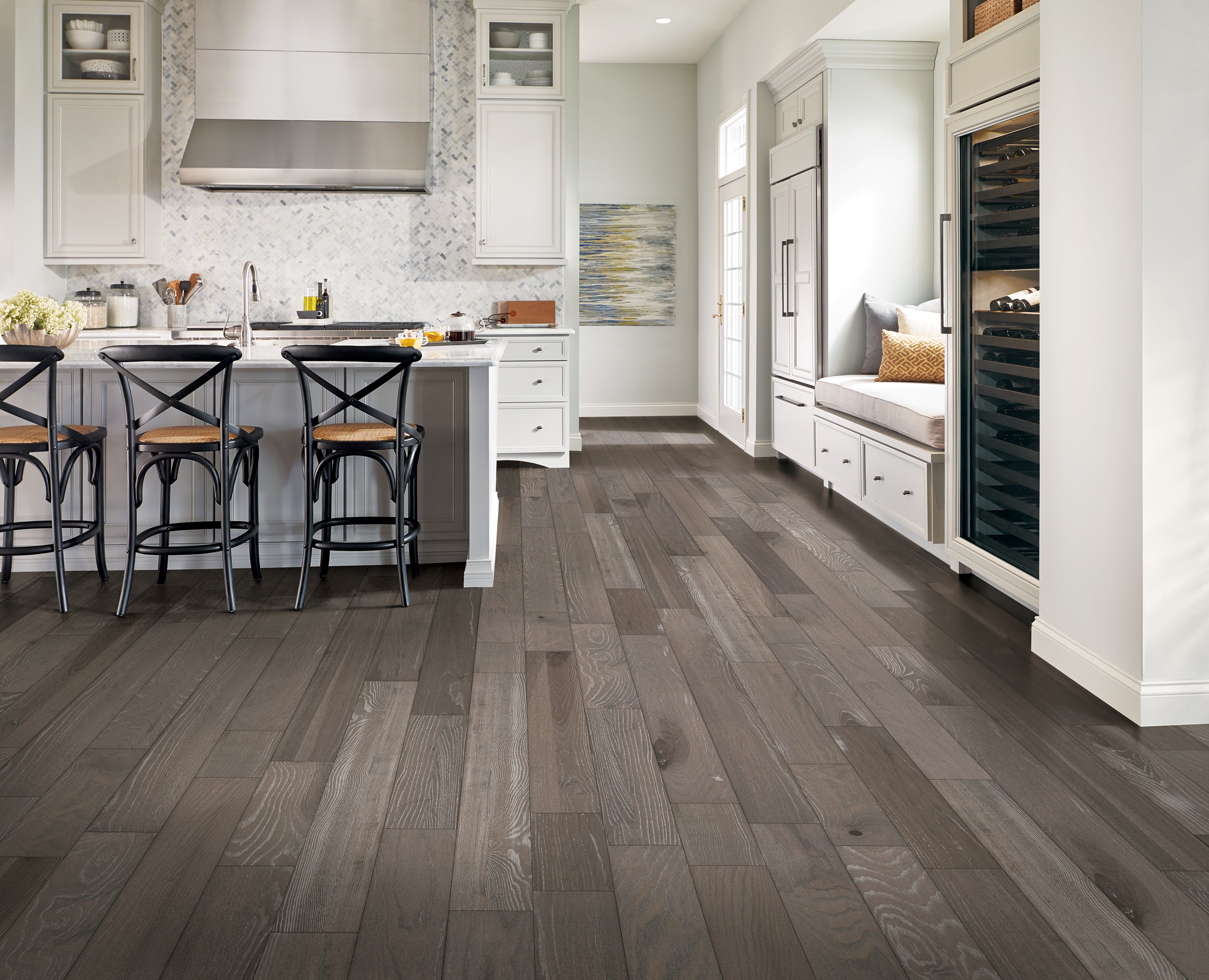 Bruce Engineered Hardwood Flooring Ash Standing Timbers Coastal Edge 6 1/2" EAPL74L14WE