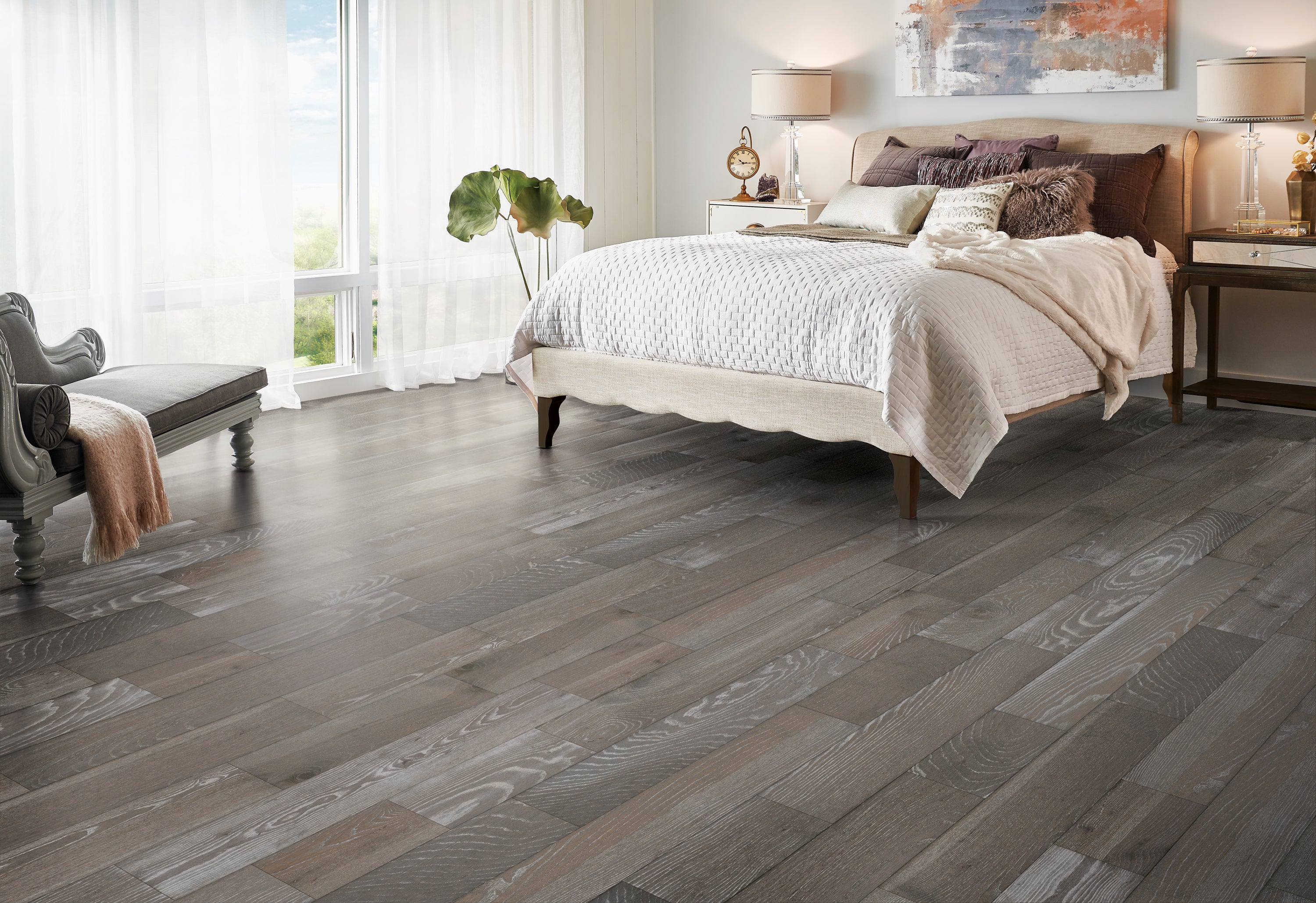 Bruce Standing Timbers BRUEAPL74L17WE Timberline Gray 6 1/2