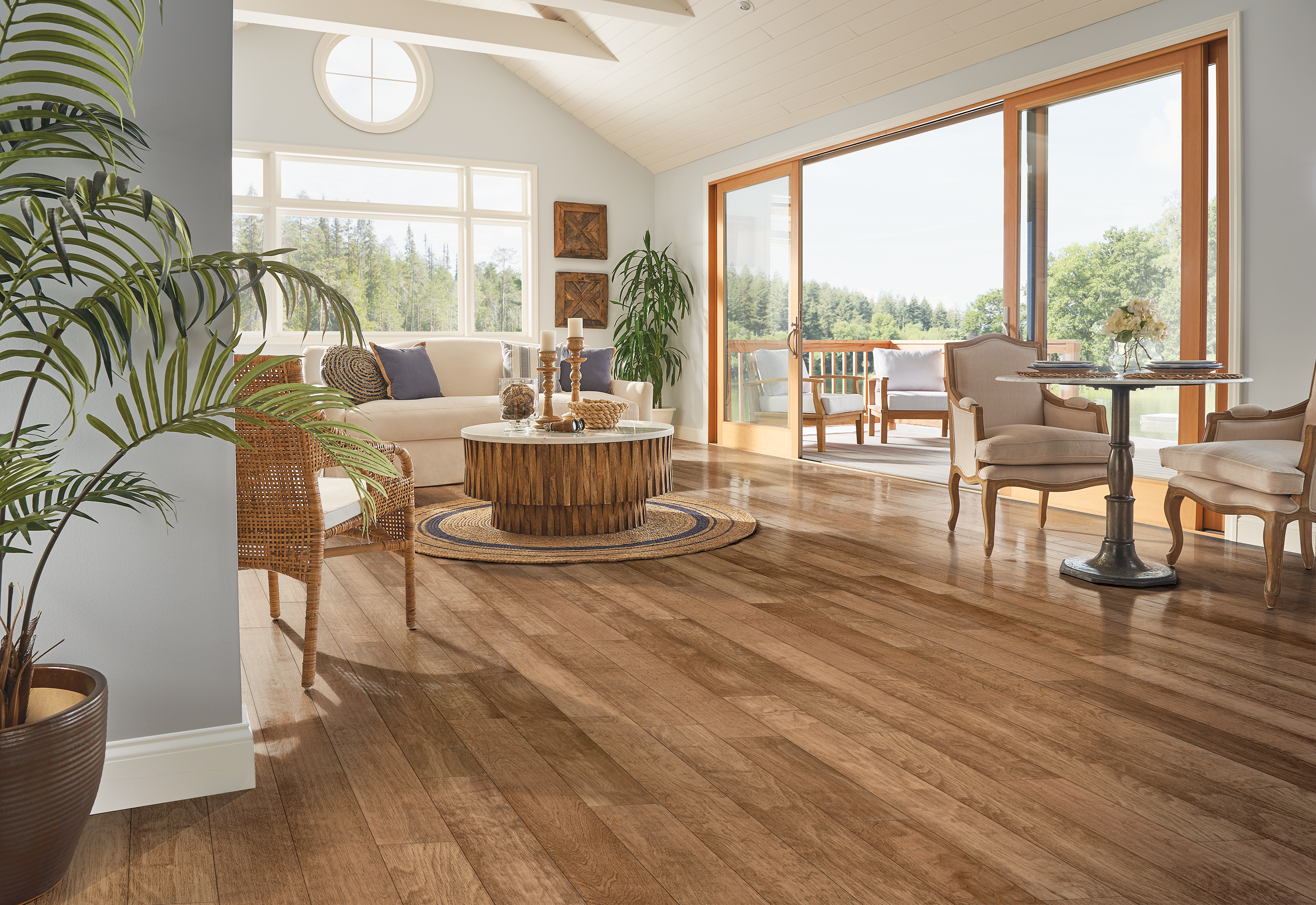 Bruce Blacksmith's Forge Collection EBBF72L02WEE Ember 6.5 inch x 10-48 inch Birch Engineered Hardwood Flooring (39.5 SF/Box)