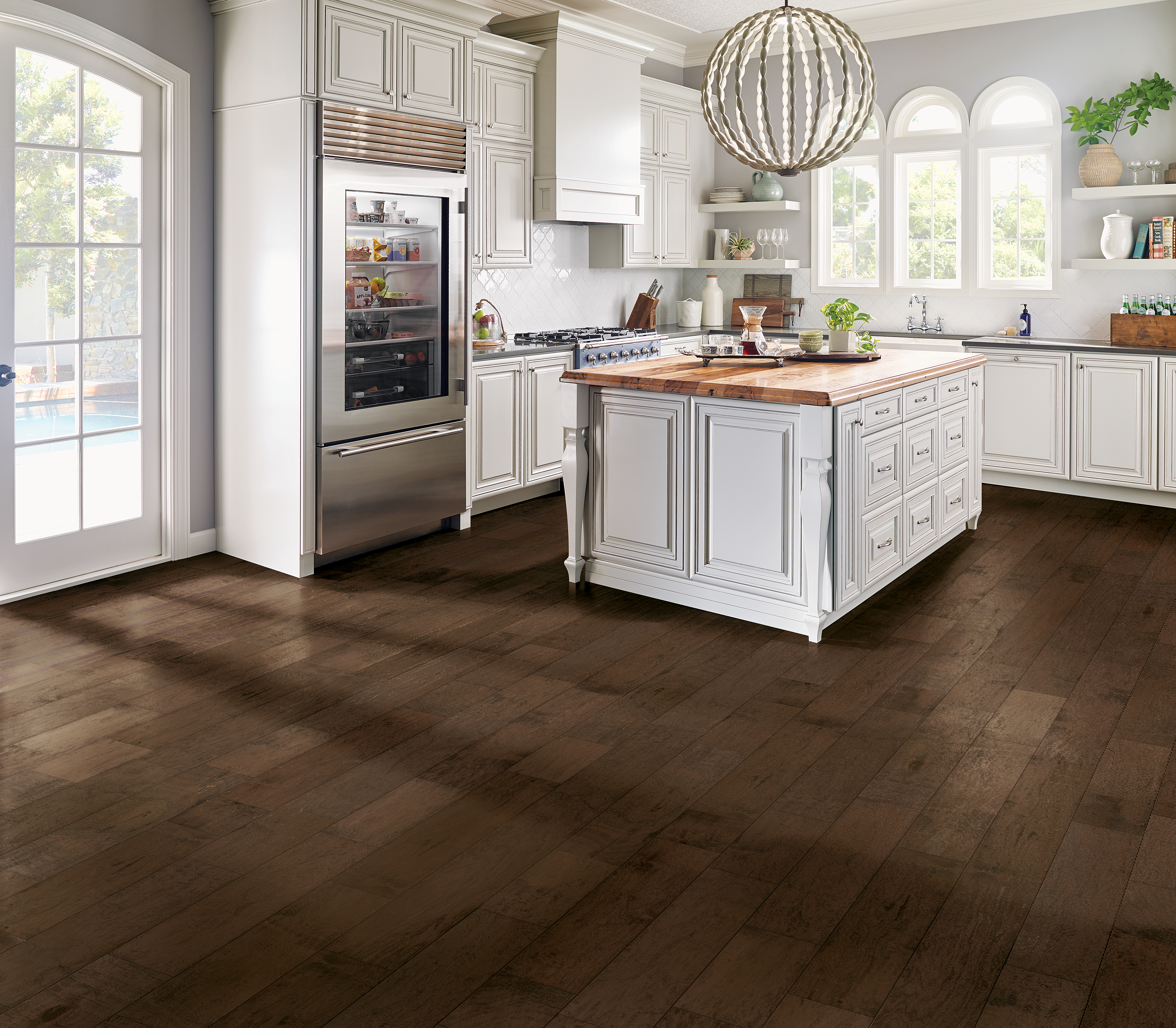 Bruce Next Frontier BRUEHNF72L08HEE Steeple Spice 6.5" x 10"- 60" Hickory Engineered Hardwood (39.5 SF/Box)