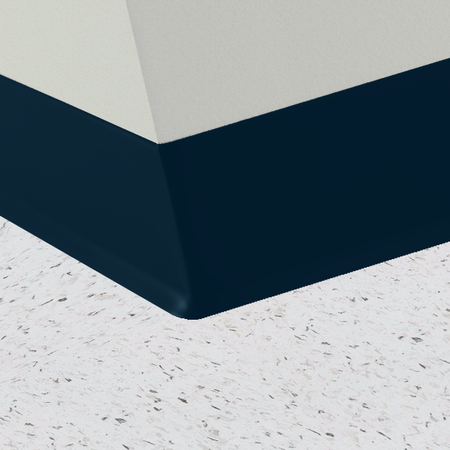 Roppe Deep Navy 139 - 6" x 120' - 700 Series Wall Base