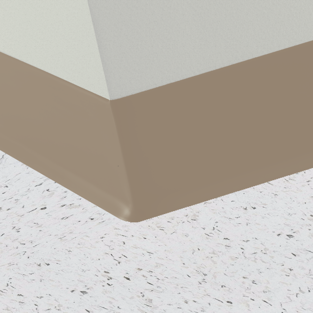 Roppe Camel 191 - 4" x 120' - 700 Series Wall Base