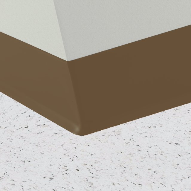 Roppe 700 Series Rubber Cove Molding Wall Base Chameleon