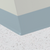 5" x 4' Pieces / Peaceful Blue / Straight (Toeless)